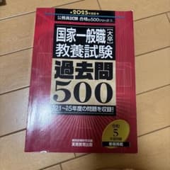 国家一般職 教養試験 過去問 500のサムネイル