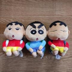 크레용 신짱 외출 배낭 마스코트 3개