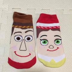 トイストーリー ウッディ＆ジェシー ソックスのサムネイル