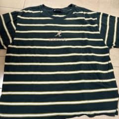 KANGOL ボーダー 半袖Tシャツ Lサイズのサムネイル
