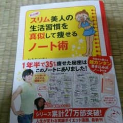 スリム美人の生活習慣を真似して痩せるノート術のサムネイル