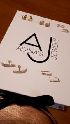 【未使用】アディナズジュエルズ Adina's Jewels ピアス 5個setのサムネイル
