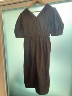 美品】ヌキテパPoplinDaisyCutworkWaistTuckDress - メルカリ