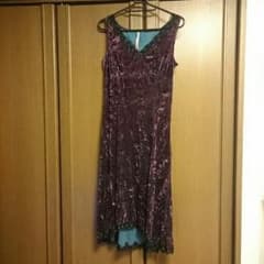 値下げ！美品♪ミッシェルクラン ワンピース パーティーや二次会に☆のサムネイル