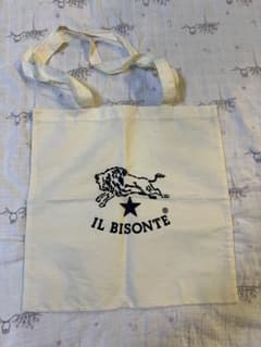 新品IL BISONTE トートバッグ ノベルティ　アイボリーのサムネイル
