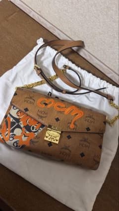 MCM ヴィセトス ショルダーバッグ チェーン - メルカリ