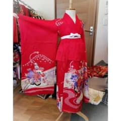 ◆シルバーウィーク突入セール！◆◆古典柄◆七歳着物のサムネイル