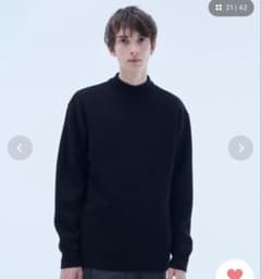 t*o様 UNITED TOKYO ウールミラノリブモックネックニットのサムネイル