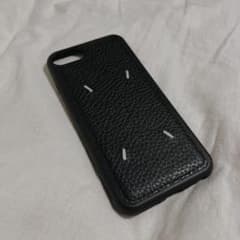 ブラックレザー  iPhone7/8/SE2のサムネイル