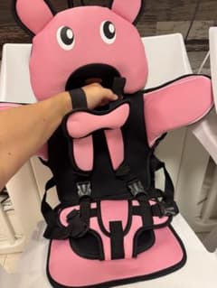 可愛いクマさん椅子や車に取り付ける赤ちゃん用セーフティグッズ二個セットのサムネイル