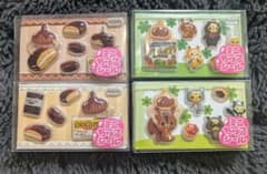 LOTTE パイの実　チョコパイ　ミニちゅるシール 全4種コンプセット