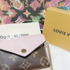 ルイ ヴィトン ポルトフォイユ・ゾエ モノグラム ローズバレリーヌ⭐︎ピンクのサムネイル
