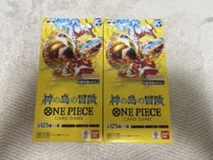 新品未開封 ONE PIECEカード 神の島の冒険 テープ付き2Box - メルカリ