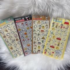 スヌーピー 3Dシール 4枚セットのサムネイル