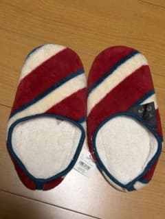 ストライプ柄 ルームシューズ スリッパのサムネイル