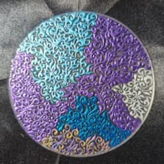 ［No.36］手描き 原画 直径10cmのサムネイル
