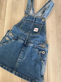 EDWIN デニムジャンバースカート サイズ90のサムネイル