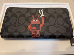 COACH シグネチャー ロボット ラウンドファスナー長財布のサムネイル