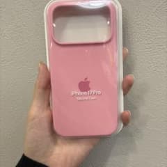 iPhone 17 Pro シリコンケース ピンクのサムネイル