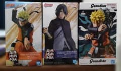 NARUTO BoRUTO 忍界造形列伝 Grandista 3体セット - メルカリ