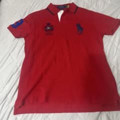 Ralph Lauren レッド ポロシャツ Mサイズのサムネイル