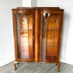 イギリス アンティーク家具 ディスプレイ キャビネット 1930年頃 967A イギリス アンティーク家具 ディスプレイ キャビネット ショーケース
