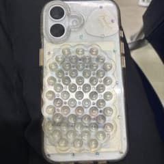 iPhone用 クリアケース 吸盤付き カスタムデザインのサムネイル