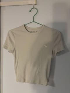 Abercrombie & Fitch リブ半袖Tシャツ ライトグリーンのサムネイル