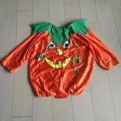 ハロウィン仮装 コスプレ 子供用 パンプキン カボチャのサムネイル