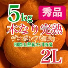 데코폰 (시라 불) 2L 사이즈 나무 나루 완숙 수품 상자 포함 5kg 약
