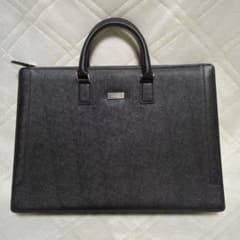 ライト様専用【美品】バーバリー　本革　ビジネスバッグ　黒　BURBERRYのサムネイル