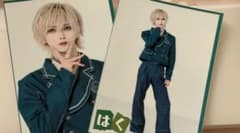 クロスピア はく 写真×2 ／ステッカー XP!A