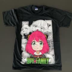 SPY×FAMILY ブラック Tシャツのサムネイル