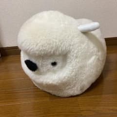 ムートン羊型抱き枕　Sサイズ　白のサムネイル