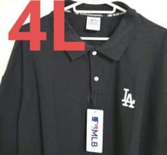 Thumbnail of 【新品】MLB★メジャー★ドジャース★LAロゴ★半袖ポロシャツ★大谷翔平★4L
