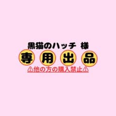 黒猫のハッチ 様 ⚠専用出品⚠のサムネイル