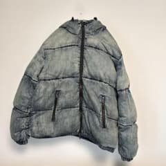 DIESEL グレン期人気デニムパファージャケット　LLサイズ DIESEL グレン期人気デニムパファージャケット LLサイズ - メルカリ