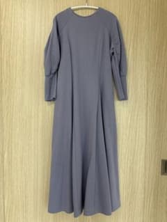 Sirin【袖ボリューム】ロング丈フレアワンピースのサムネイル