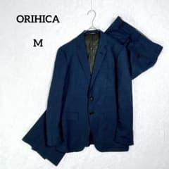 ORIHICA /オリヒカ　スーツ　セットアップ　ネイビー　ウール　3Lサイズ オリヒカ セットアップ ネイビー A5 ビジネス 通勤 オフィス 春夏