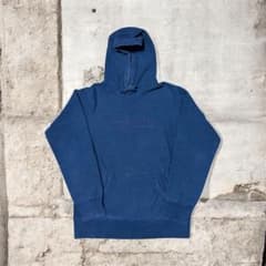 Supreme シュプリーム フードパーカー 紺色 M カナダ製 ストリート 