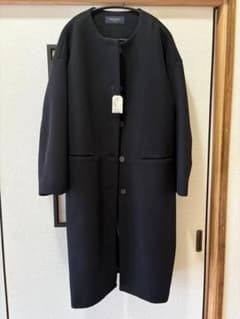 chocol raffine robe ロングコート ブラックのサムネイル