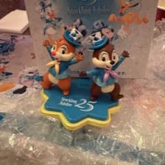 디즈니 스파클링 주빌리 25주년 피겨 칩과 데일