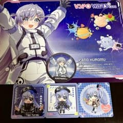 ぶいすぽ 夜乃くろむ 6点セット コースター ランチョンマット クリアファイルのサムネイル