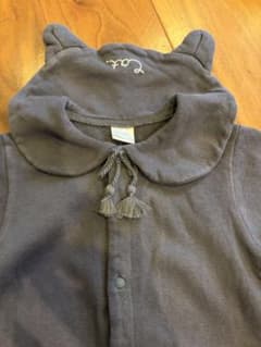 tete a tete 猫耳 ロンパース グレーのサムネイル