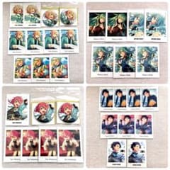 あんスタ 英智 渉 桃李 弓弦 9周年 vol.5 ぱしゃっつ 缶バッジ - メルカリ