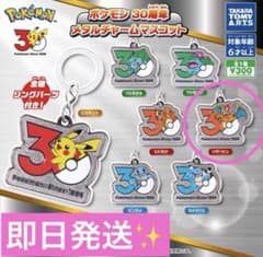 ポケモン 30周年 メタルチャームマスコット リザードンのサムネイル