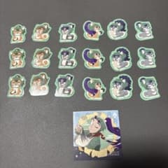忍たま乱太郎 どうぶつフォーゼ シール 六年生 セットのサムネイル
