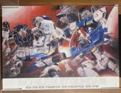 機動戦士ガンダム ポスター RX-78 RX-178 近藤和久 B2サイズ - メルカリ