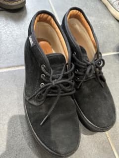 VANS スエード チャッカブーツ 8H 黒のサムネイル