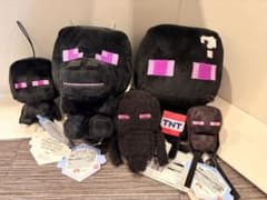 マインクラフト エンダーマン ・エンダードラゴンぬいぐるみ まとめ売りのサムネイル